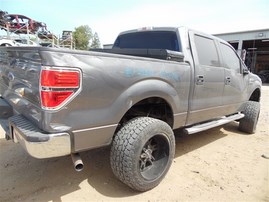 2013 Ford F-150 XLT Gray Crew Cab 5.0L AT 4WD #F22878